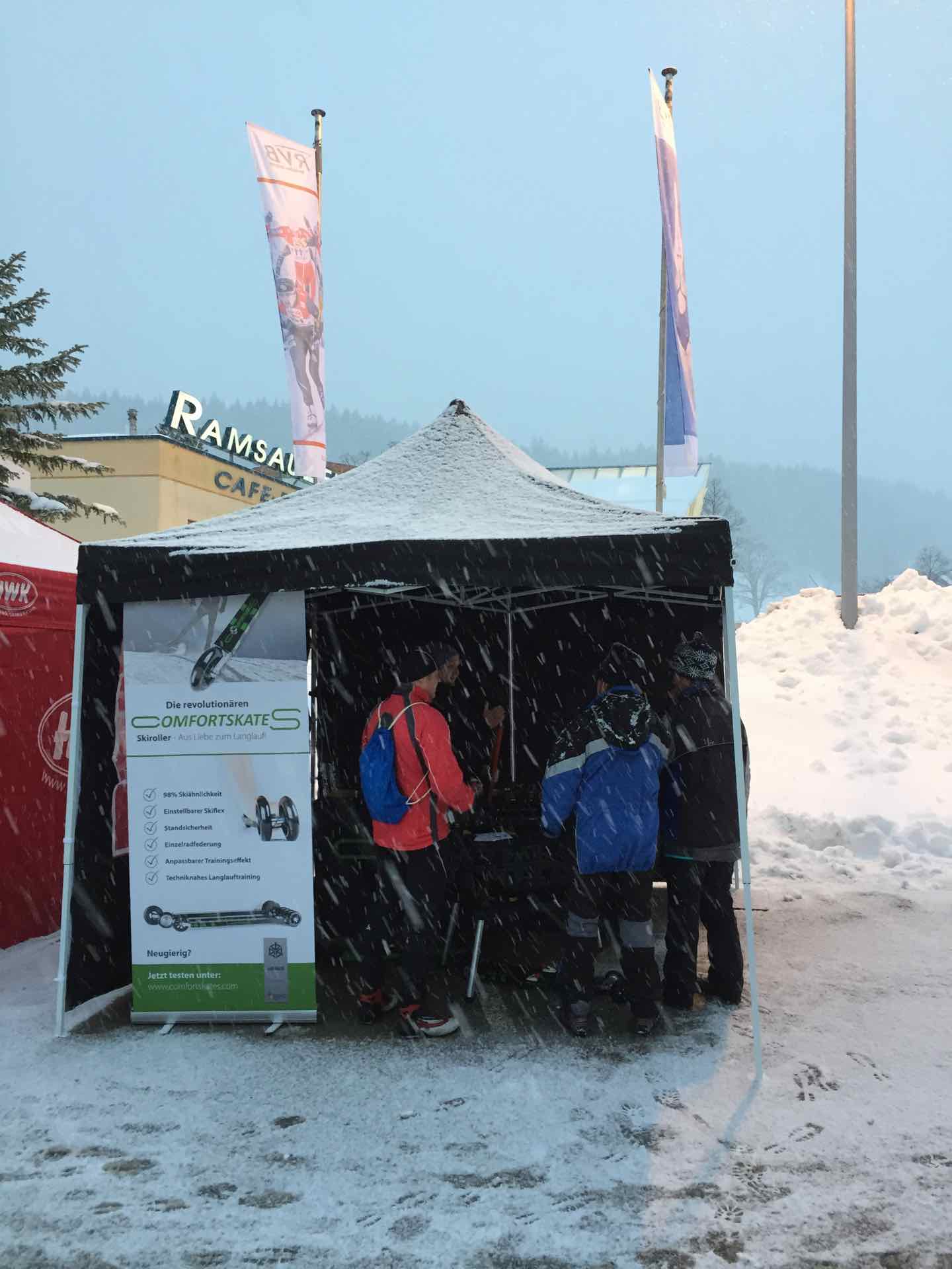 ComfortskateS Skiroller Test beim Ramsauer Langlauf Skiiopening 2017